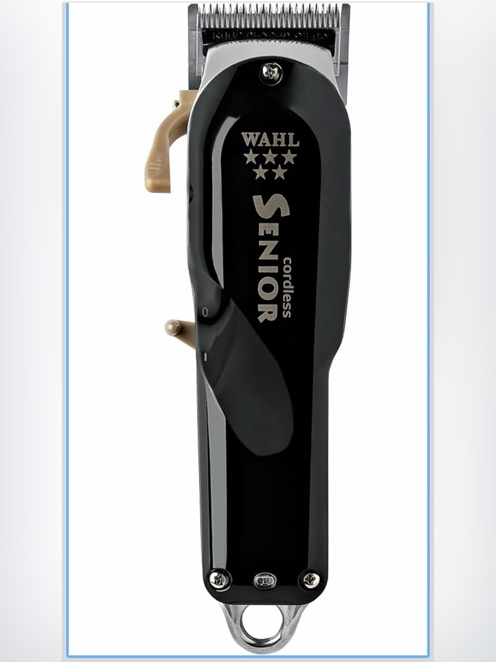 Wahl Professional 5 Star Cordless Senior Clipper, Metal, Model 08504-400